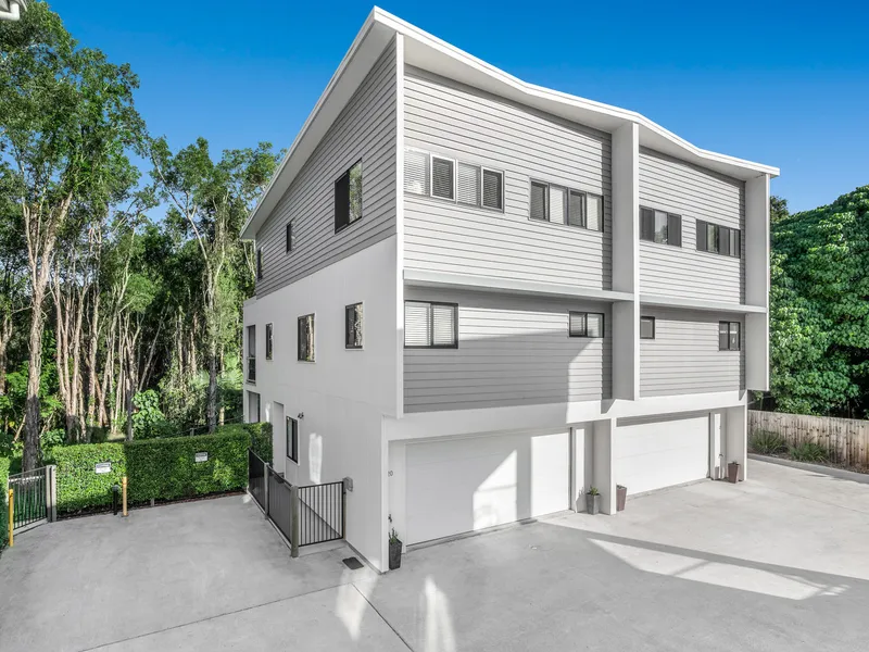 Home Amongst the Trees - 3 Stories Completely Framed by Greenery