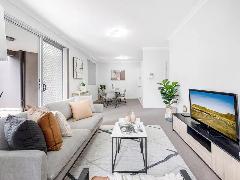 Stylish and updated brick apartment offers everyday conscience
