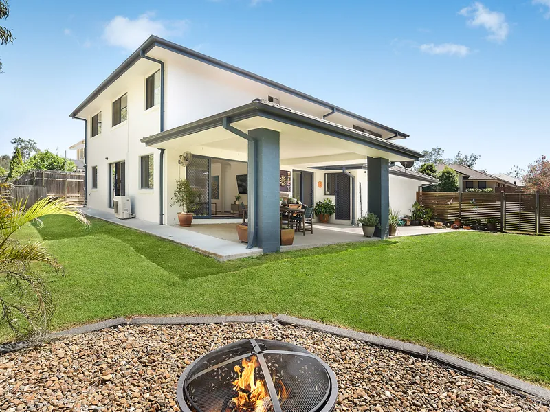 Grand family residence backing onto bushland