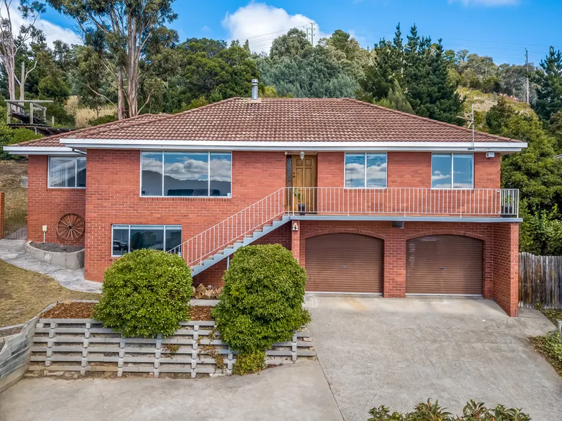 Huge family home sitting on top of the world