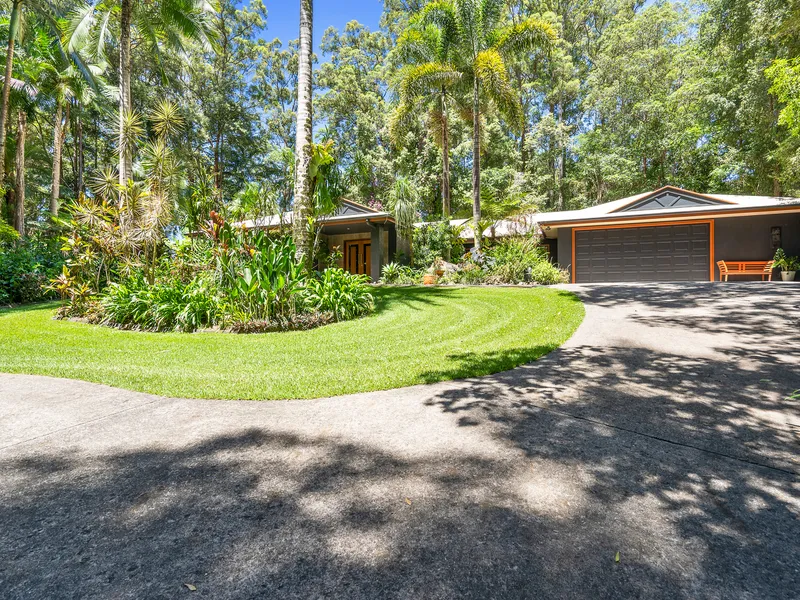 Rainforest Retreat…Low Maintenance ¾ Acre!