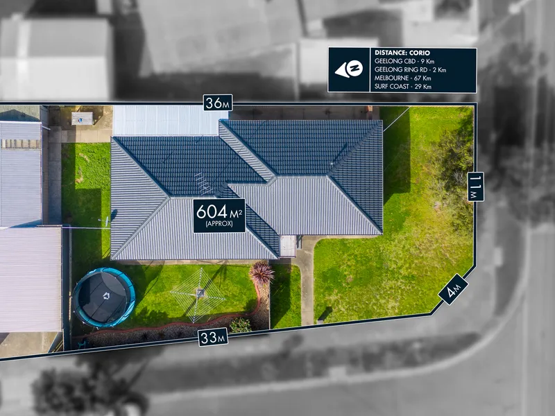 The perfect corner allotment.