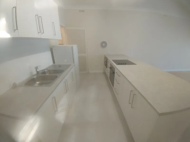 Newly renovated, open plan living.