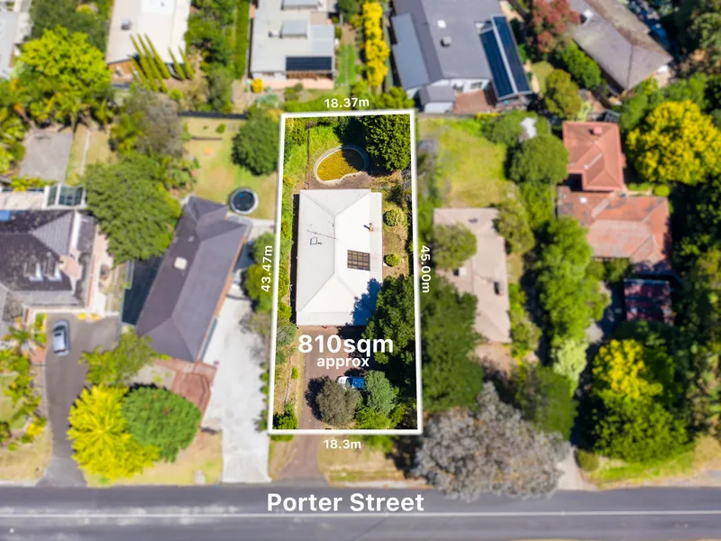 Planning permit for 3 large townhouses