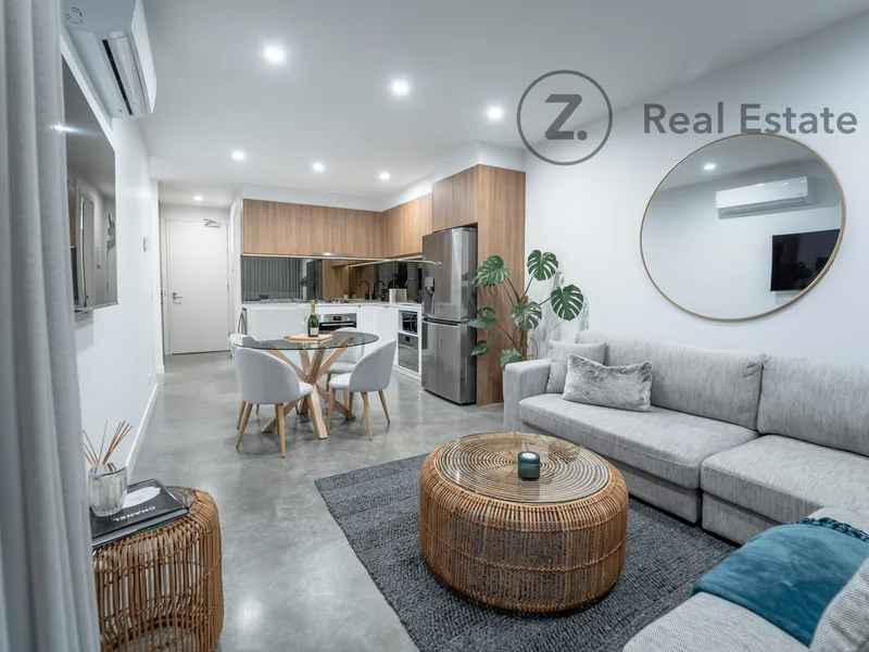 Near new apartment in a thriving neighborhood!