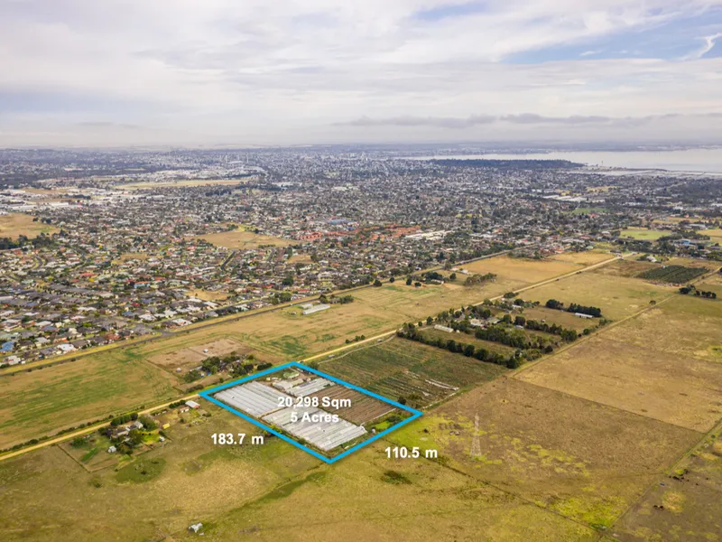 5 ACRES WITH PLENTY OF POTENTIAL & OPPORTUNITIES