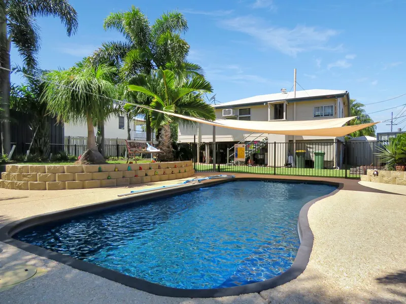 CENTRAL CBD LOCATION WITH POOL AND SHED
