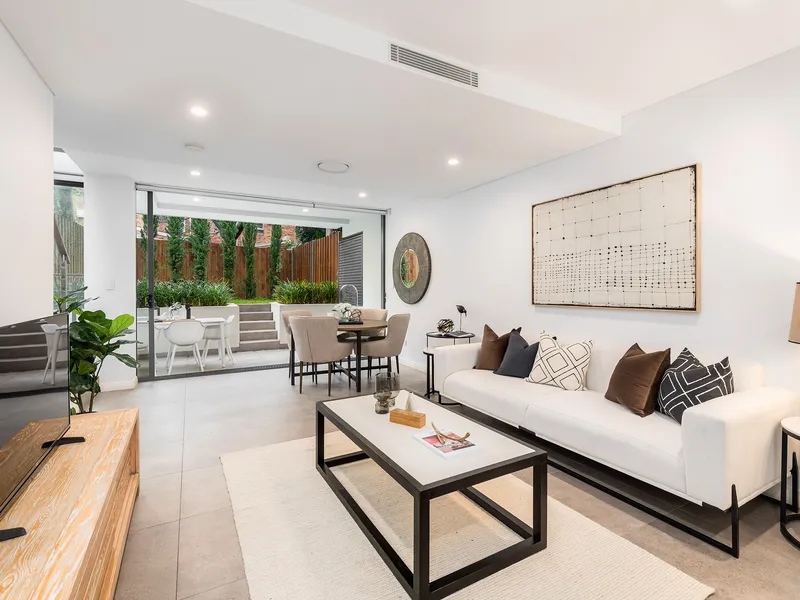 A stunning tri-level sanctuary of modern luxury
