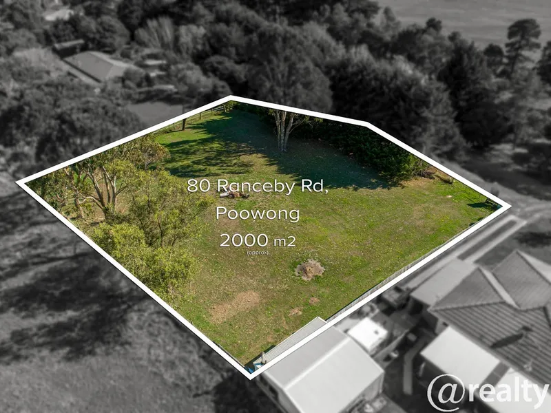 Live the Dream...on Half an acre...