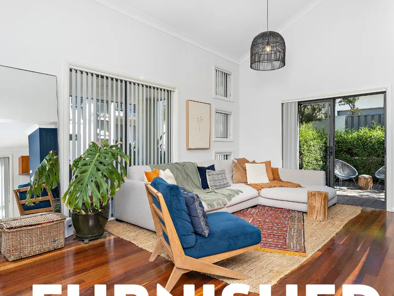 Furnished free standing townhouse