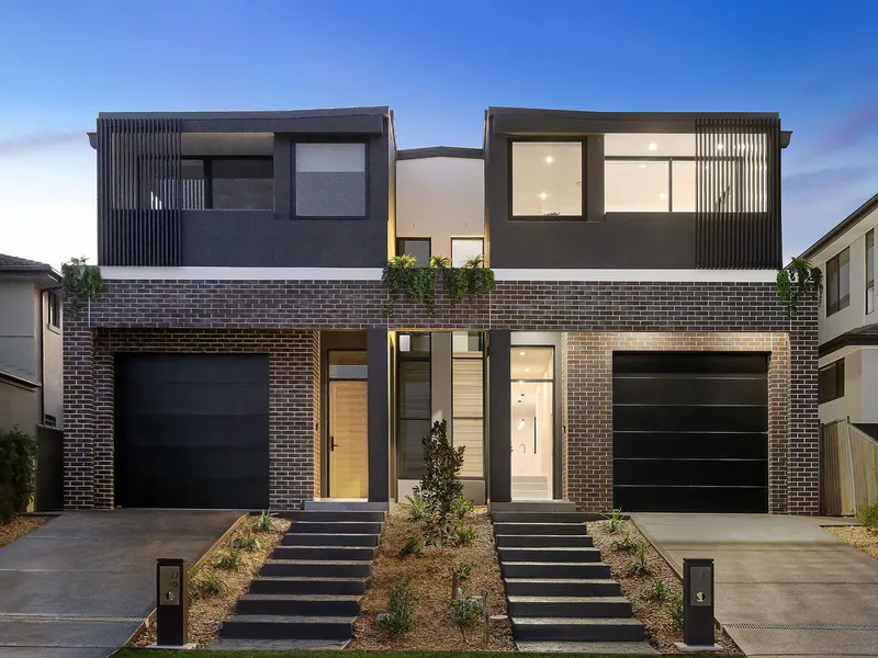 Brand new family duplex offers contemporary living