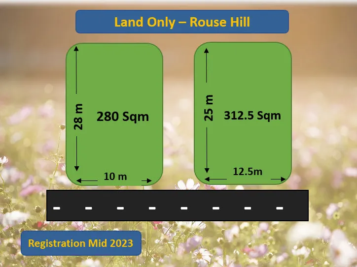 LAND Only Opportunity in Rouse Hill - Won't long last - Grab it now