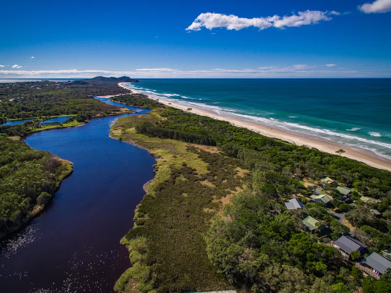 Hidden beachside sanctuary