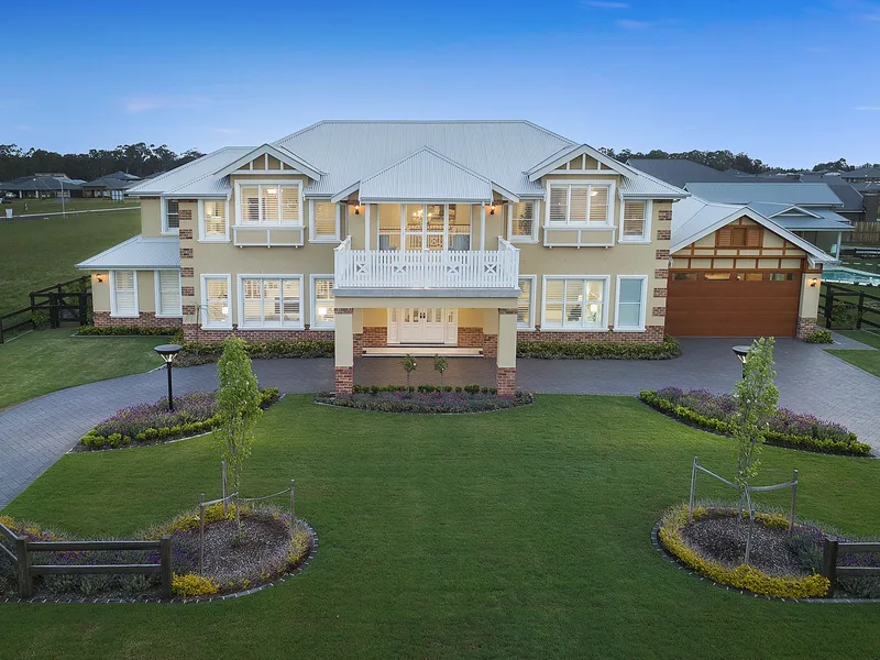 Band New American Georgian-style homestead - Now Selling 