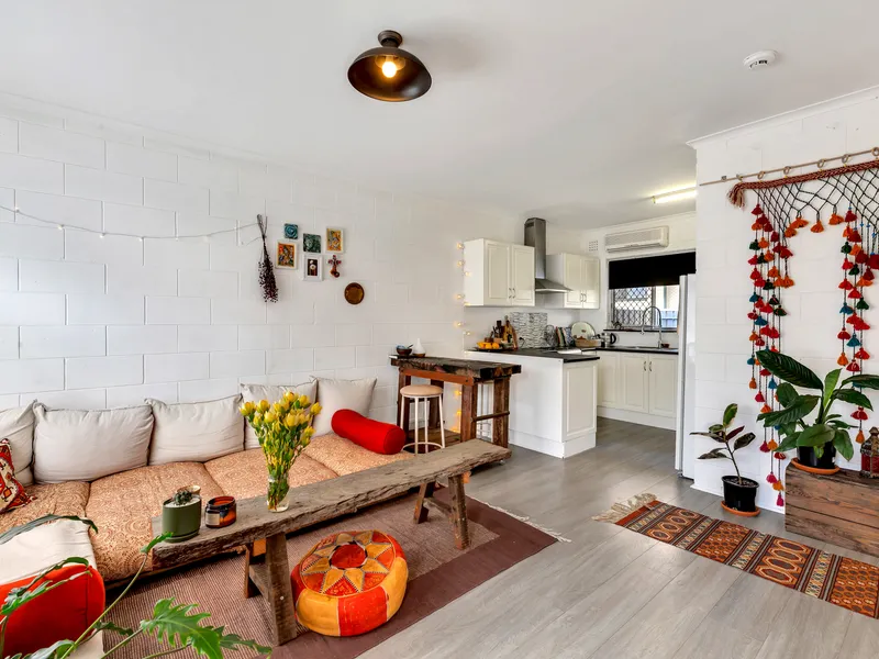 Updated unit in a great location