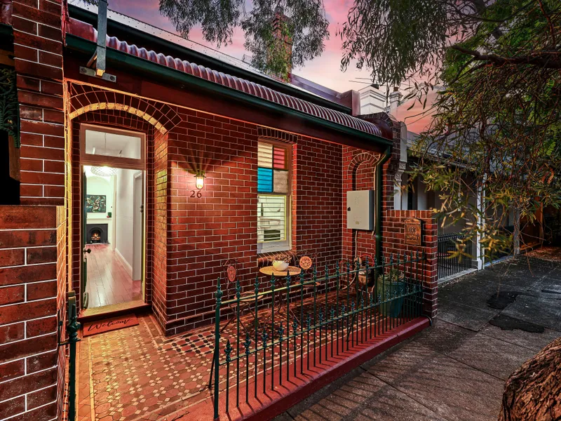 Light and style in a smartly renovated full brick classic