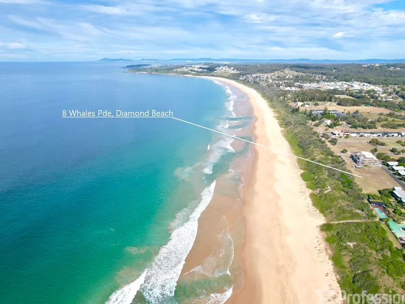 Absolute beachfront block!