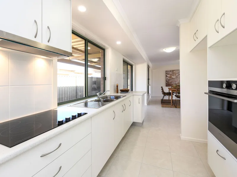 Perfect position for simple living.