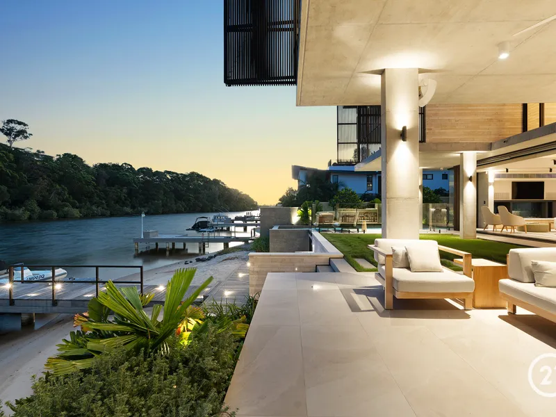 One-of-a-kind waterfront masterpiece in a prized locale