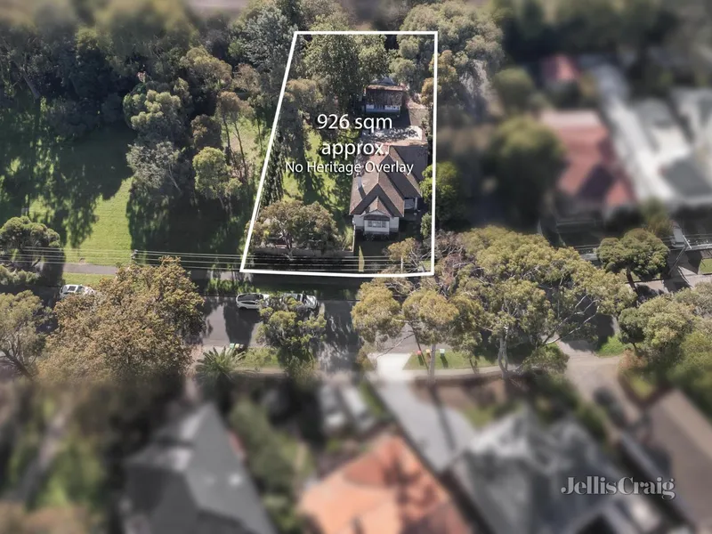 Remarkable possibilities on 926sqm, no heritage overlay