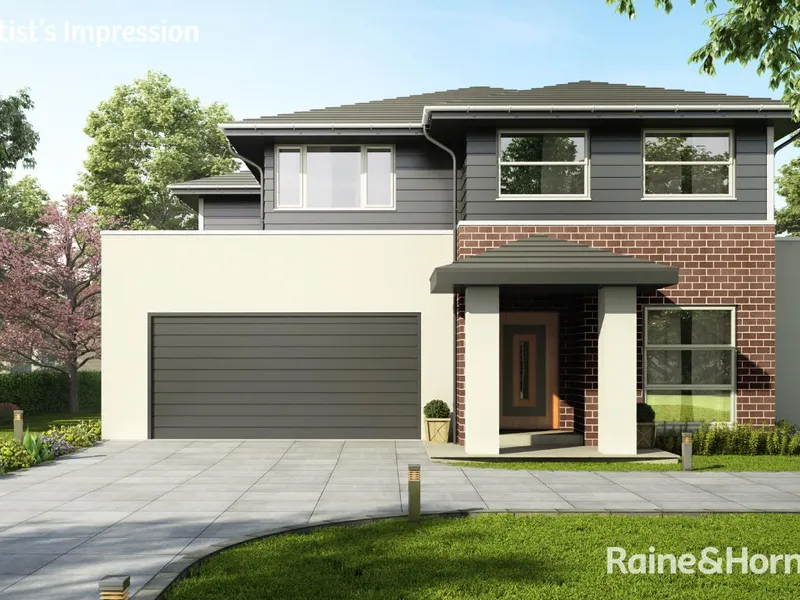 Brand new family home backing Basil Cook Reserve!