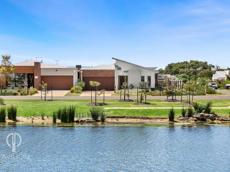 As-new waterfront home features bright family living 