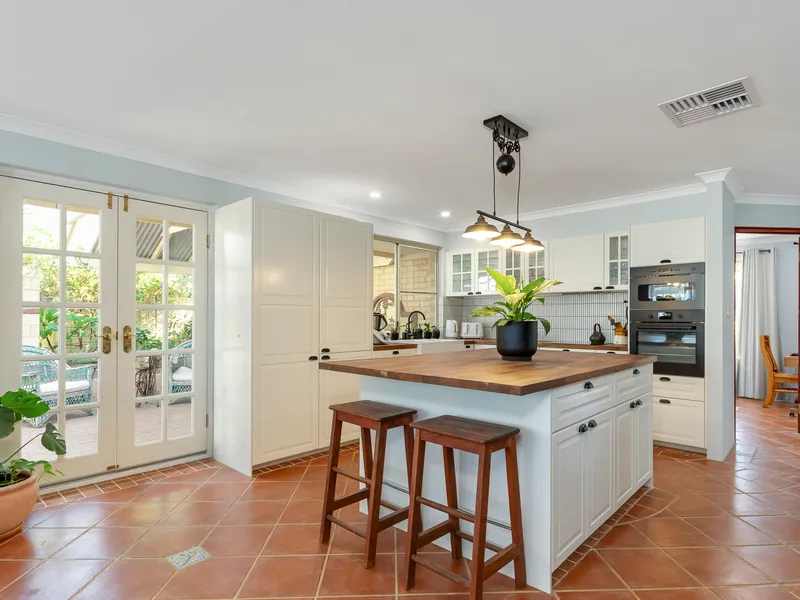 Country warmth with luxury finishes