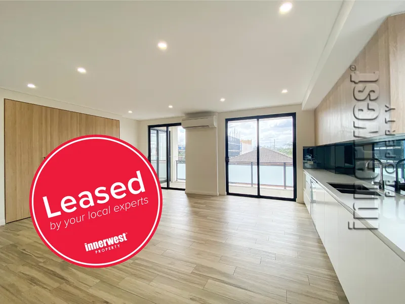 Brand new two bedroom apartment in the heart of Homebush