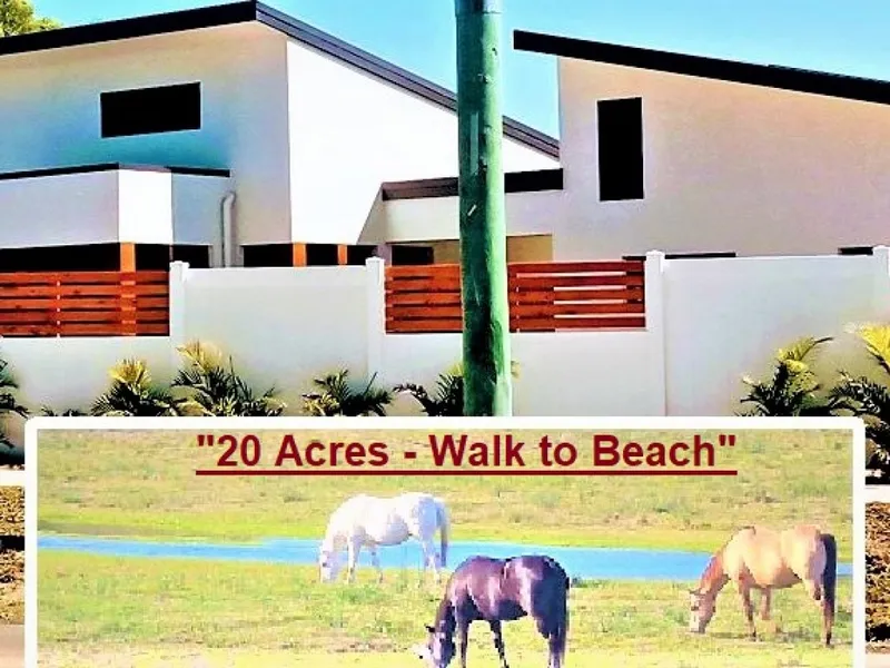 Home on 20 Acres Country Living - 600 metres to the Beach