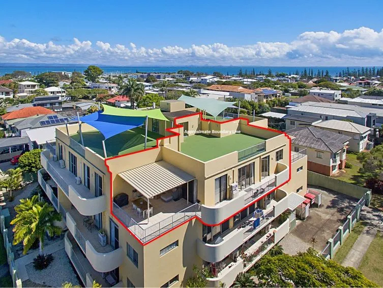 PRIVATE ROOF TOP WITH PANORAMIC WATER VIEWS