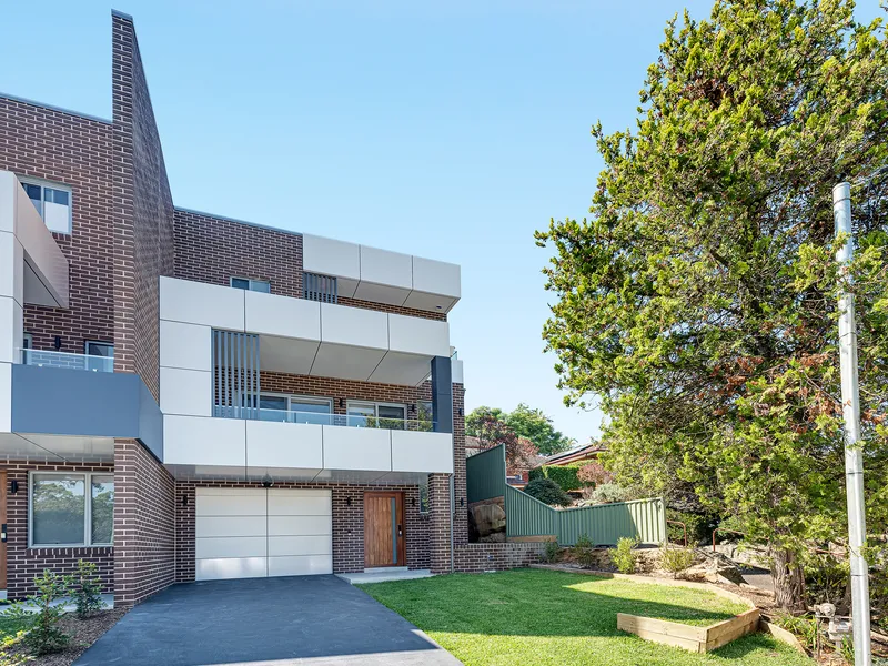 New contemporary entertainer in quiet street