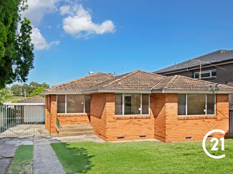LARGER THAN AVERAGE HOME ON A BIG BLOCK