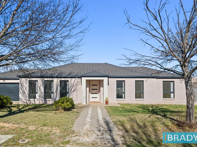 This impressive freshly painted & carpeted 4 bedroom, ensuite residence is set on a large 501m2 corner block