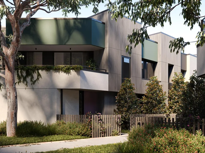 Modern and secure contemporary townhouses within the award winning Polaris 3083 precinct!