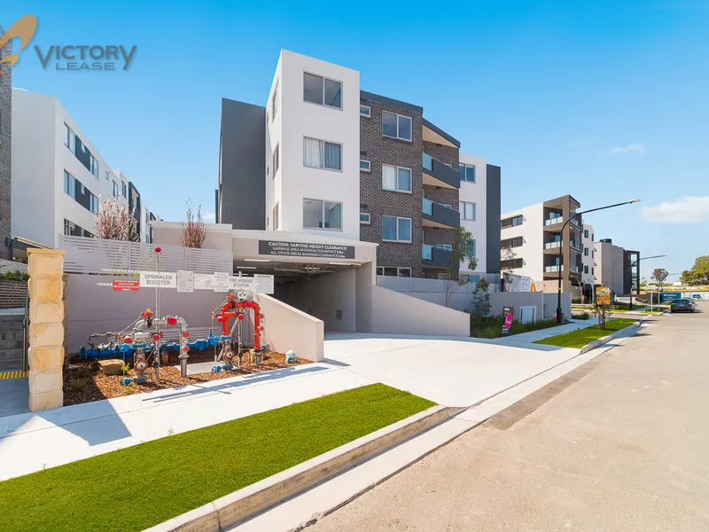 Landmark Residential Building - Near New 1-bedroom Apartment in Rouse Hill for Rent