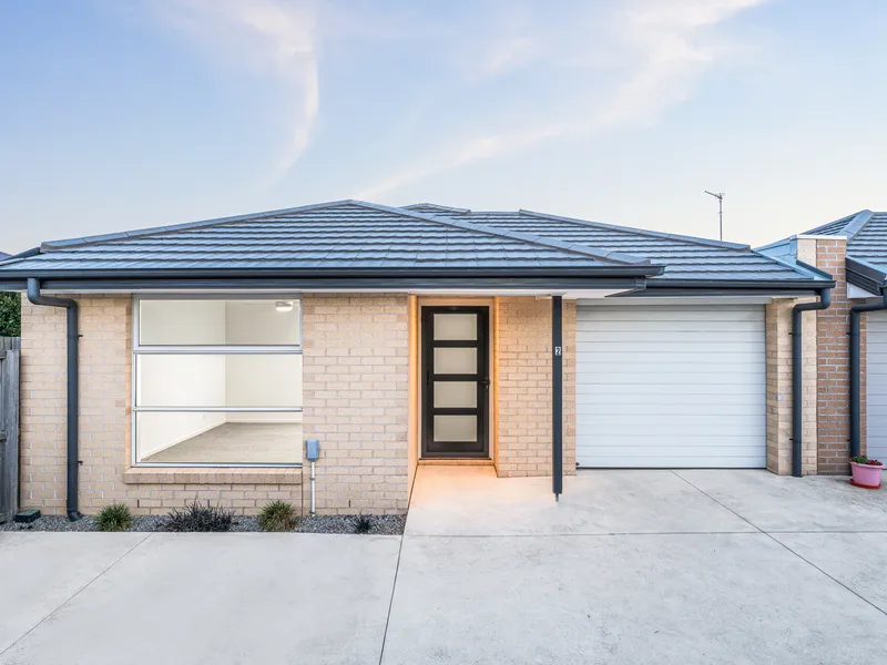 Perfect low maintenance living.