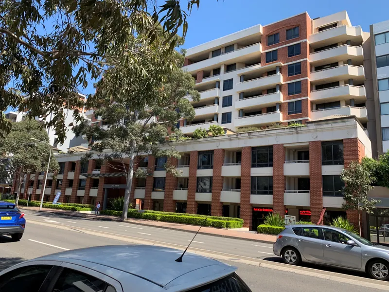 Great view from this freshly painted 2 bedroom & 2 bathroom apartment with new timber floor & car space