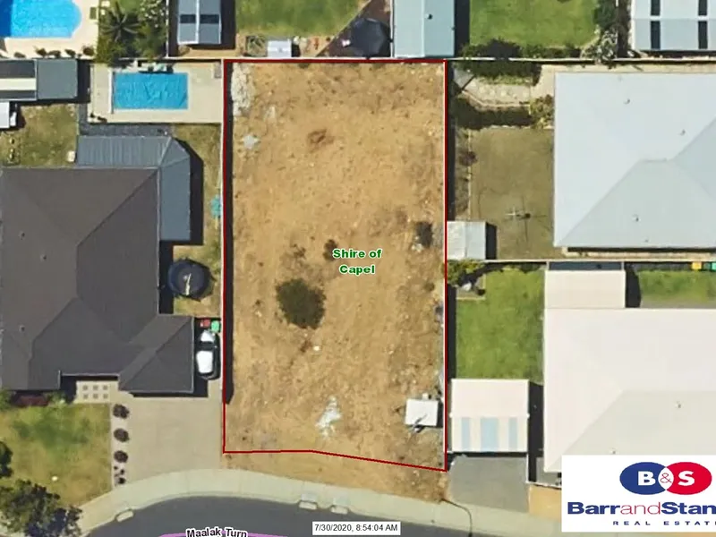 562m2 block- Rare Opportunity – Offers Over $195,000