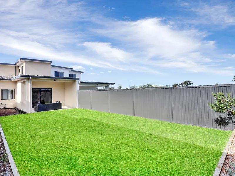 North facing - Brand new contemporary home