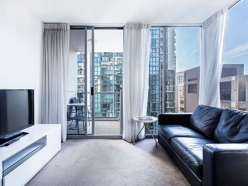 Great Rental $441 per week. 8.2% return. Centre of Financial District - Furnished 1 Bedroom 2 BALCONIES