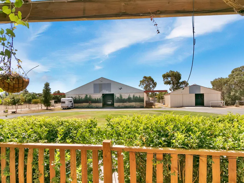 Exceptional Equine Facilities and Unique Residence