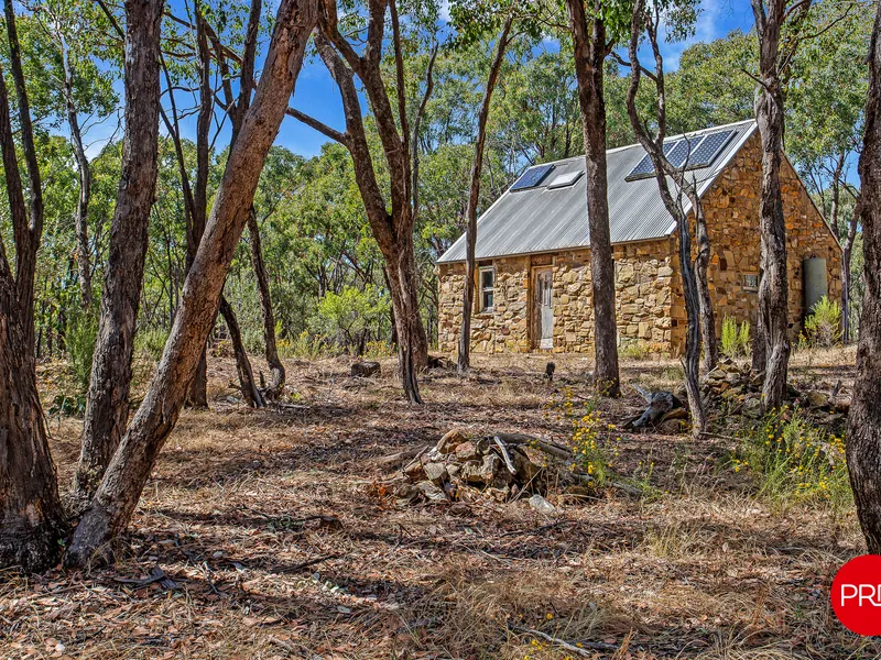 Stone Home Restoration Project on Peaceful Acreage