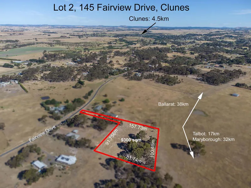 Bank friendly acreage! Planning Permit Tick Power Tick Water Tick Crossover Tick NBN Tick