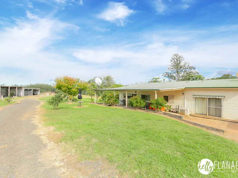 Great All-Round Hobby Farm, Creek Frontage - 13Ha. (32Ac.)