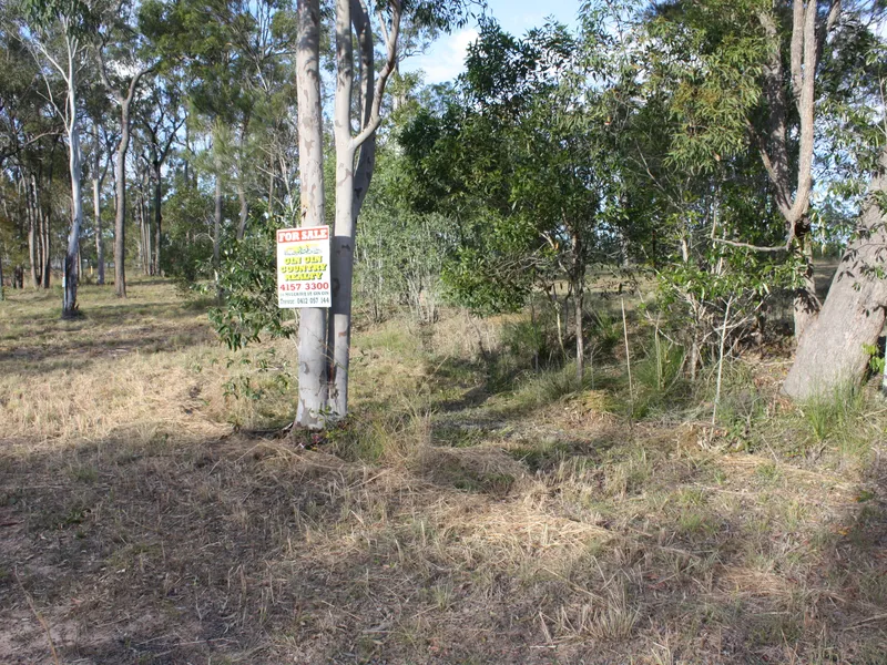 Acreage with Town Water