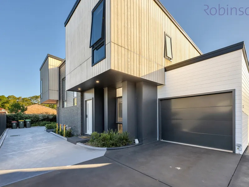 Boutique townhouse living in Merewether with ducted air conditioning