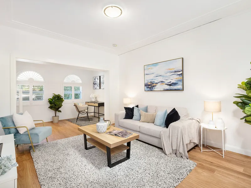 Renovated entry level home on north to rear block