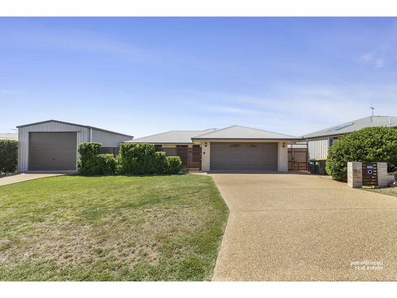 SLEEK EXECUTIVE HOME WITH 4M HIGH SHED