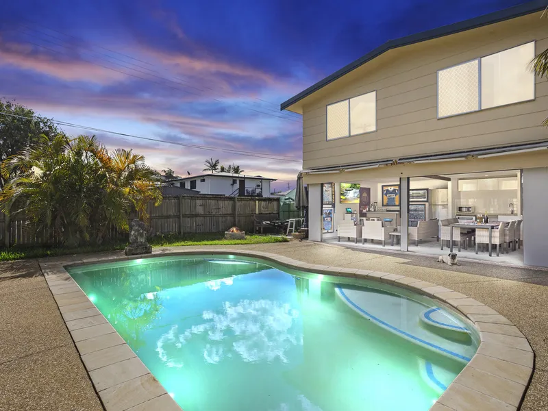 Renovated large family home with multiple living areas