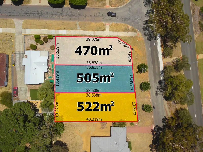 Three Green Titled Blocks - Build Your Dream Home in 2016!